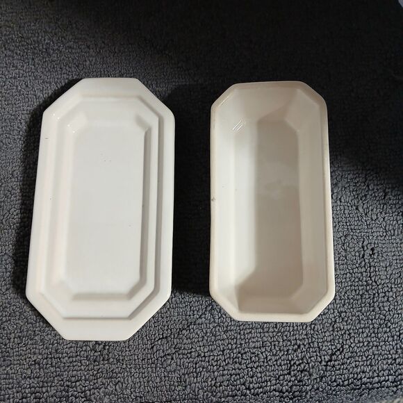 McCoy Pottery Country Accents Covered Butter Keeper Dish Ceramic Goose 60s MCM - Picture 3 of 6